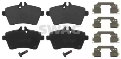 Комплект тормозных колодок, дисковый тормоз SWAG купить